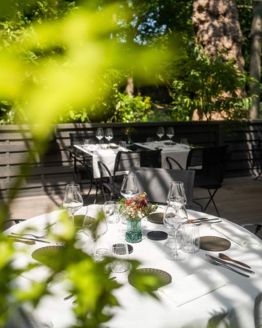 La Maison dans le Parc | Restaurant étoilé Nancy | Terrasse