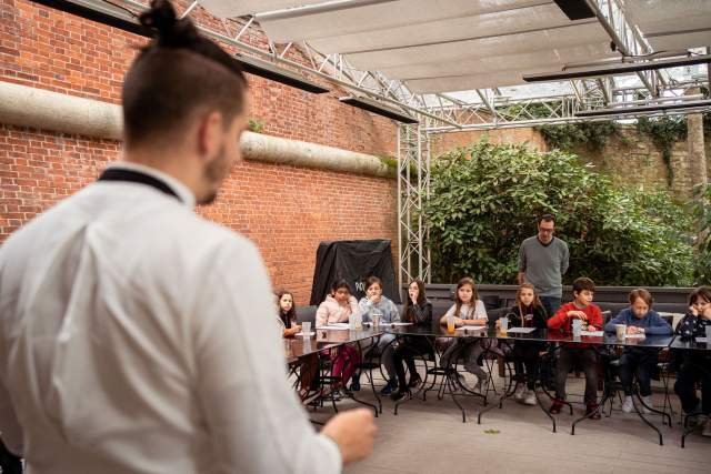 La Maison dans le Parc | Restaurant étoilé Nancy | Brigade en cuisine 